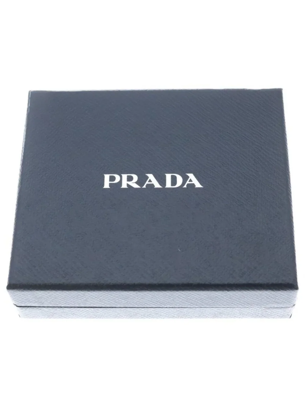 Prada Saffiano Leather Bifold Wallet Compact Wallet